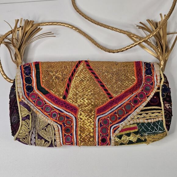 Vintage Tribal Banjara Indian Handmade Ethnic Women Purse Designer Shoulder Bag - Picture 11 of 11